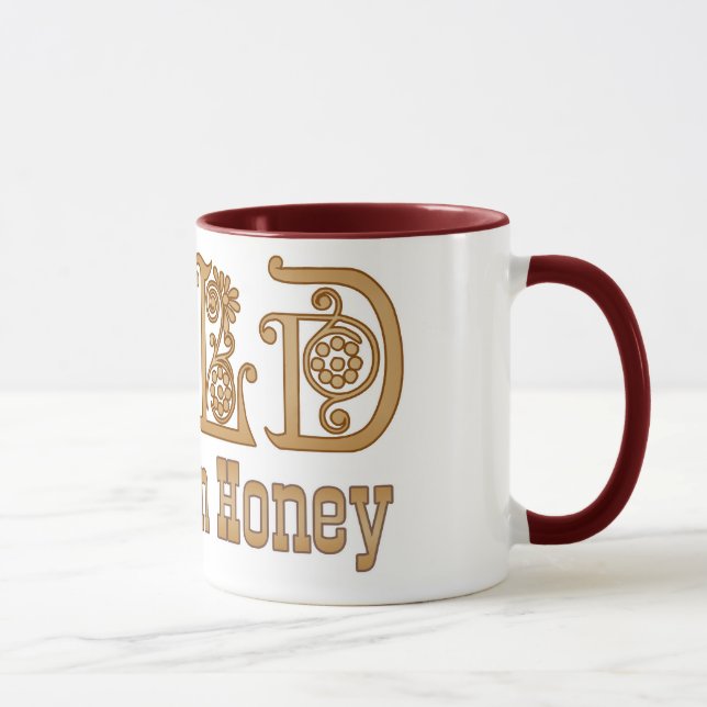 WILD MOUNTAIN HONEY Large Coffee MUG (Right)