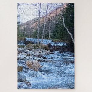 Wild Mountain River - Wild Nature Romania Jigsaw Puzzle