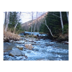 Wild Mountain River - Wild Nature Romania Photo Print