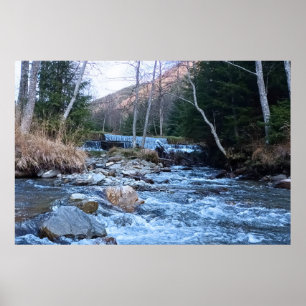 Wild Mountain River - Wild Nature Romania Poster