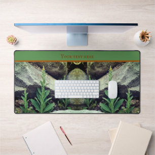 Wild Mullein Flowers Among Rocks Personalised Desk Mat