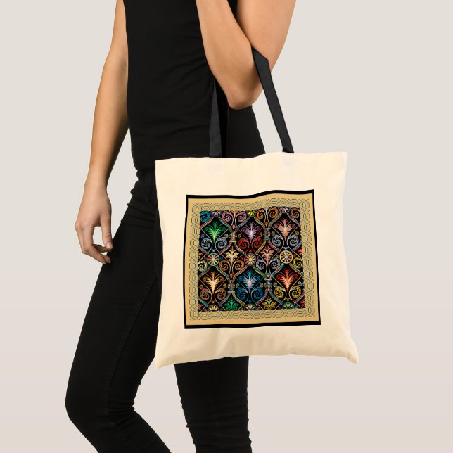 Wild Multi-Colored Tote Bag (Front (Product))