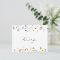 Wild Multicolor Floral Flat Wedding