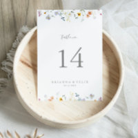 Wild Multicolor Floral Wedding