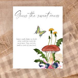 wild mushrooms Guess the sweet mess game Poster