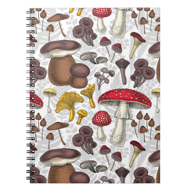 Wild mushrooms notebook (Front)