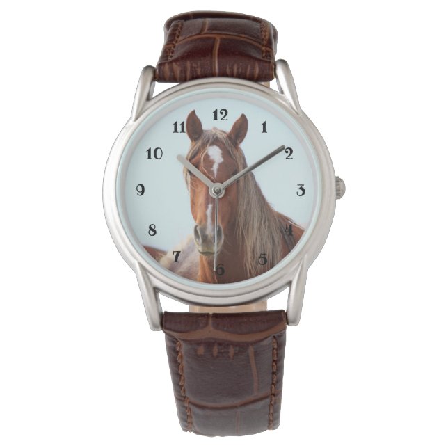 Wild Mustang Horse Watch (Front)