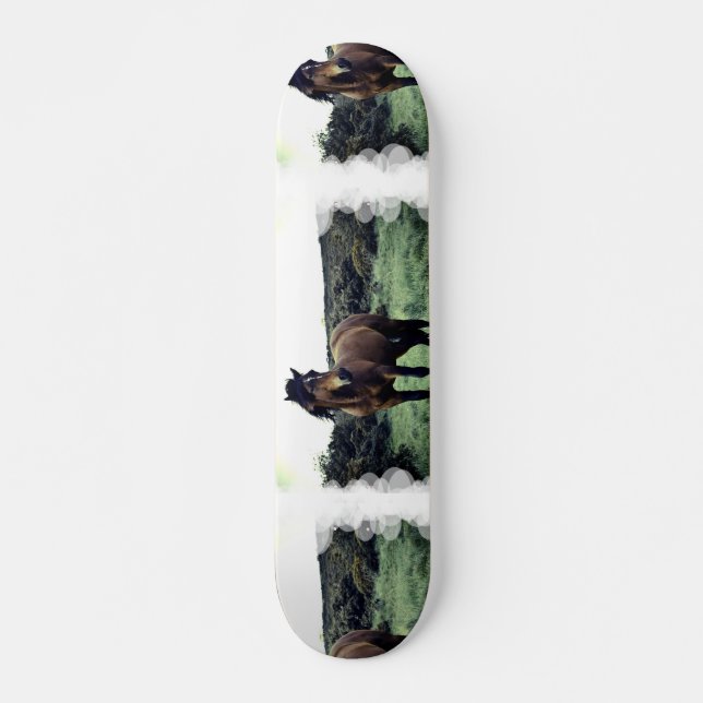Wild Mustang Skateboard (Front)