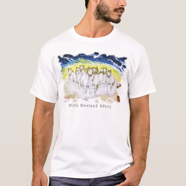 Wild Mustang Spirit T-Shirt (Front)