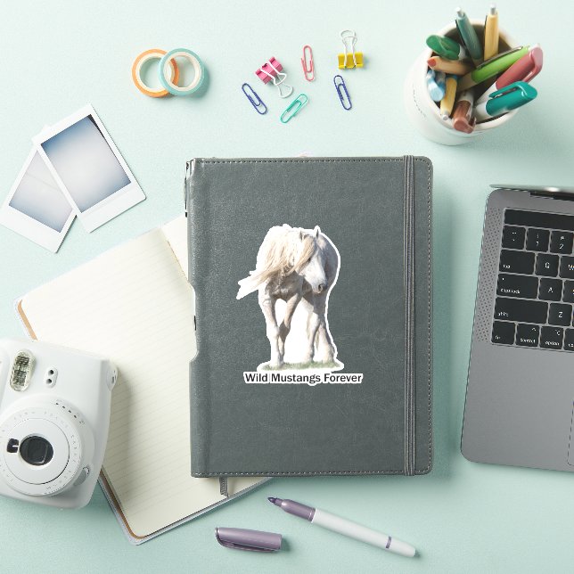 Wild Mustangs Forever Old Man (iPad Cover)