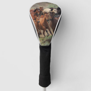 Wild Mustangs Golf Head Cover