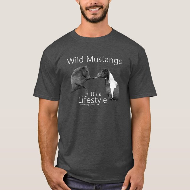 Wild Mustangs Lifestyle T-Shirt (Front)
