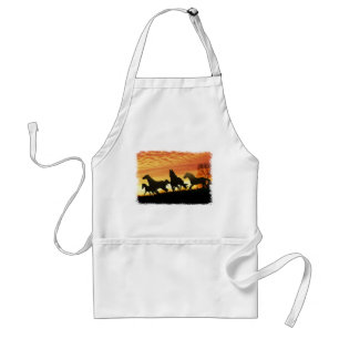 Wild Mustangs Standard Apron