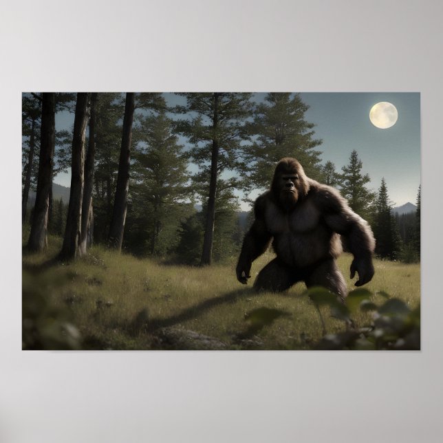 Wild Mystique II: The Enigmatic Bigfoot Poster (Front)
