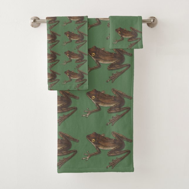 Wild Nature Art Reptile Frog Towels (Insitu)
