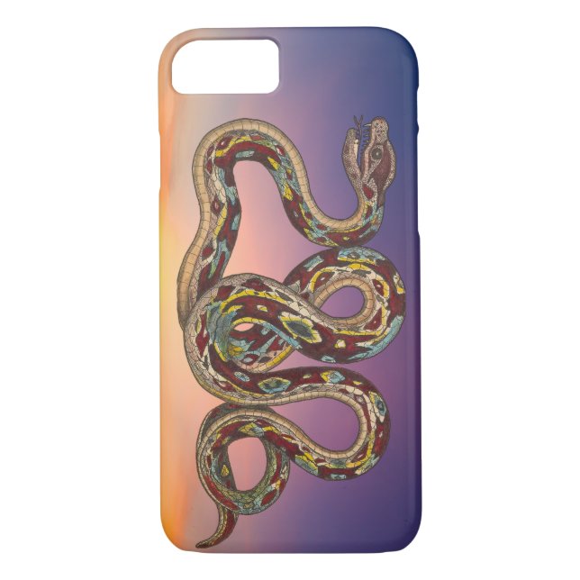 Wild Nature Boa Constrictor Snake Case-Mate iPhone Case (Back)
