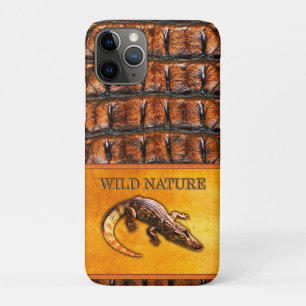 WILD NATURE - CROCODILE-DILE-DILE design collectio iPhone 11 Pro Case