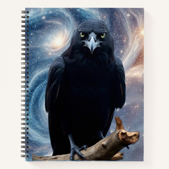 Wild Nature Crow-Raven Notebook (Front)