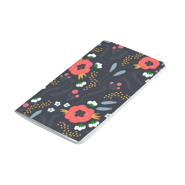 Wild Navy Pocket Notebook (Bottom)