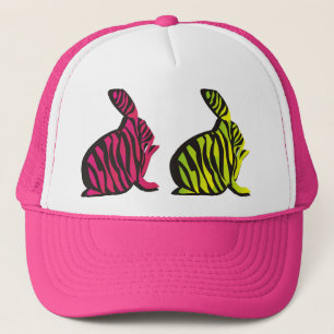 Wild Neon Bunnies Hat
