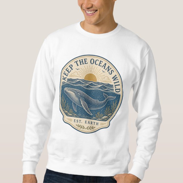 Wild Oceans Sweatshirt (Front)