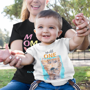 Wild One 1st Birthday Baby Bodysuit