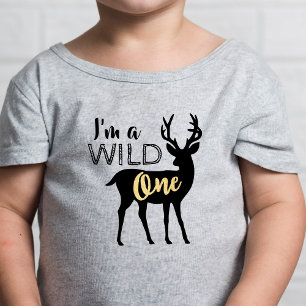 Wild One 1st Birthday Baby T-Shirt