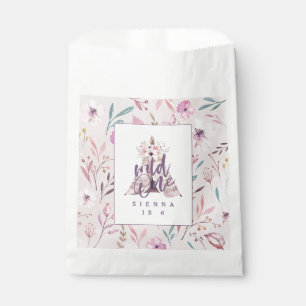 wild one 1st birthday birthday party favour bag