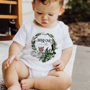 Wild One 1st Birthday   King of Things Crown Baby Bodysuit