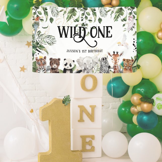 Wild One 1st Birthday | King of Things Welcome Banner (Creator Uploaded)