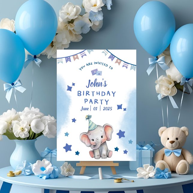 Wild One 1st Birthday Watercolor Invitation (Creator Uploaded)