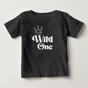 Wild One 1st Birthday Wild Things  Baby T-Shirt