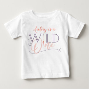 Wild one 1st first birthday baby T-Shirt