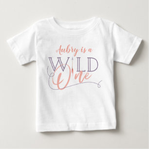 Wild one 1st first birthday baby T-Shirt