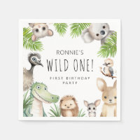 Wild One! Aussie Animal Birthday Party
