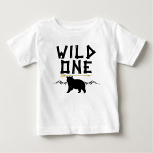 Wild One Bear Arrow 1st Birthday Shirt