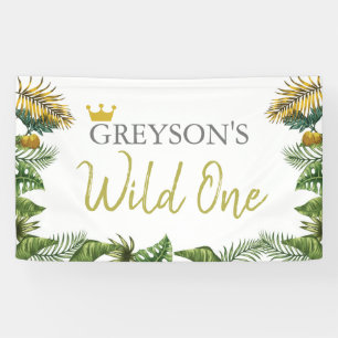Wild One Birthday Banner - First Birthday Decor