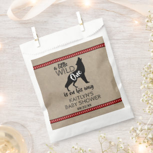 Wild One Boys Baby Shower Favour Bags