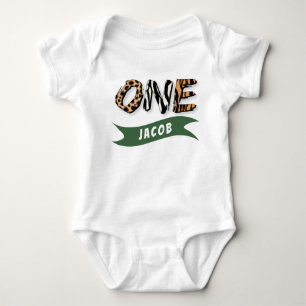 Wild One Custom First Birthday Baby Bodysuit