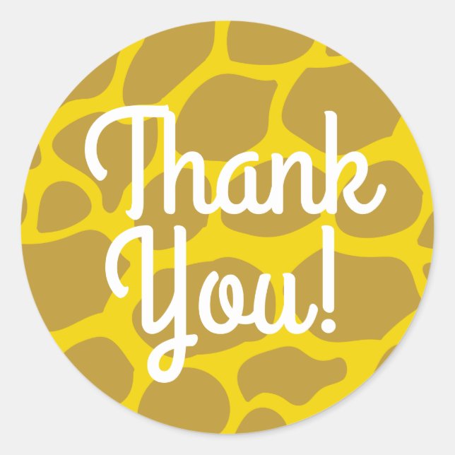 Wild One Cute Safari 1st Birthday Party Theme Classic Round Sticker (Front)