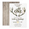 Wild One Deer Antlers Rustic 1st Birthday Party