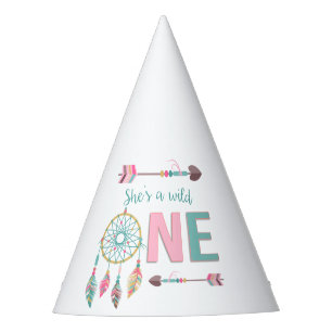 Wild One First Birthday Party Hats
