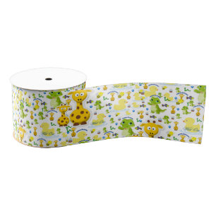 Wild One First Birthday Ribbon Grosgrain Ribbon