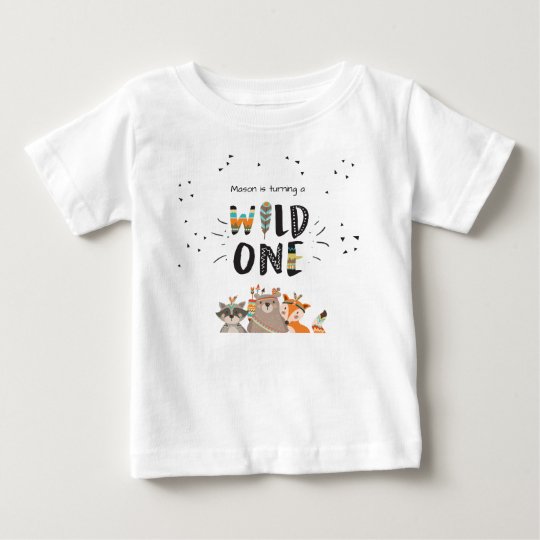 wild one birthday shirt