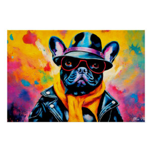WILD ONE-FRENCH BULLDOG 6 POSTER