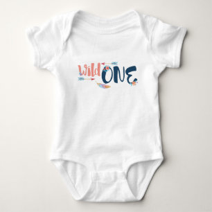 Wild One Girl's Bodysuit
