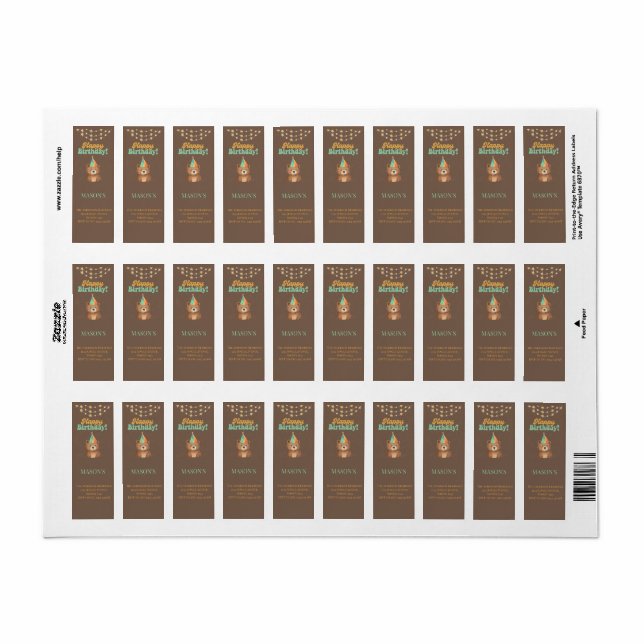 Wild One:Join Us for a Roaring 1st Birthday  (Full Sheet)