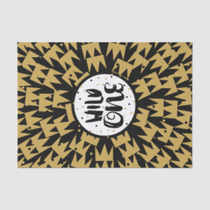 Wild One King of Things Crown 1st Birthday Party Tissue Paper