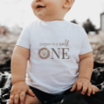 Wild One Lion Face Toddler T-Shirt<br><div class="desc">A watercolour lion face spelling 'wild one' with your child's name - perfect for your little one's First Birthday!</div>