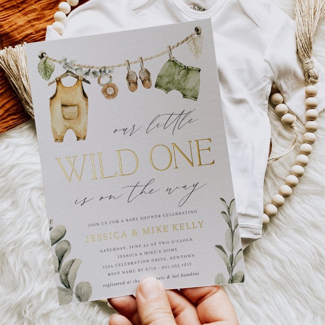 Wild One | Neutral Boho Safari Baby Shower (Creator Uploaded)